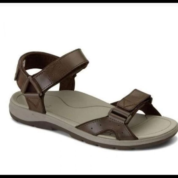 NEW Vionic Brown Canoe Leo Sandal Size 7 - Picture 1 of 11
